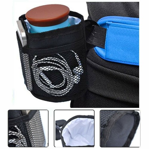 Cup Holder Drink Cup Holder For Wheelchair Rollator Stroller Chair Any Occassion - Picture 5 of 23
