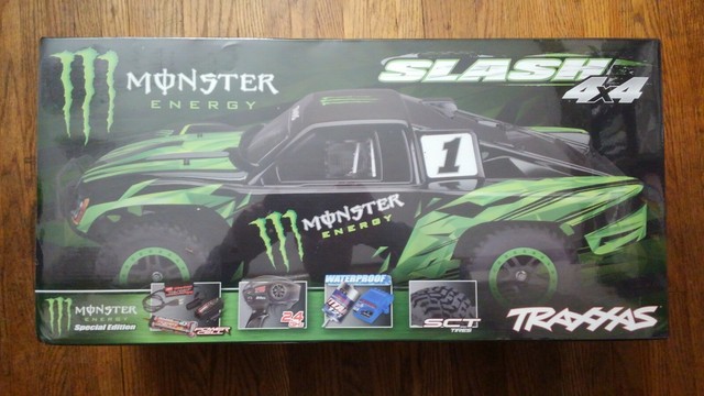 traxxas slash 4x4 monster energy limited edition