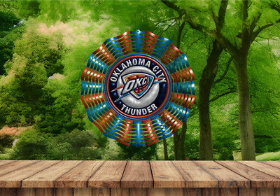  Oklahoma City Thunder 10'' Sublimation Wind Spinner | 2026 NBA Playoffs