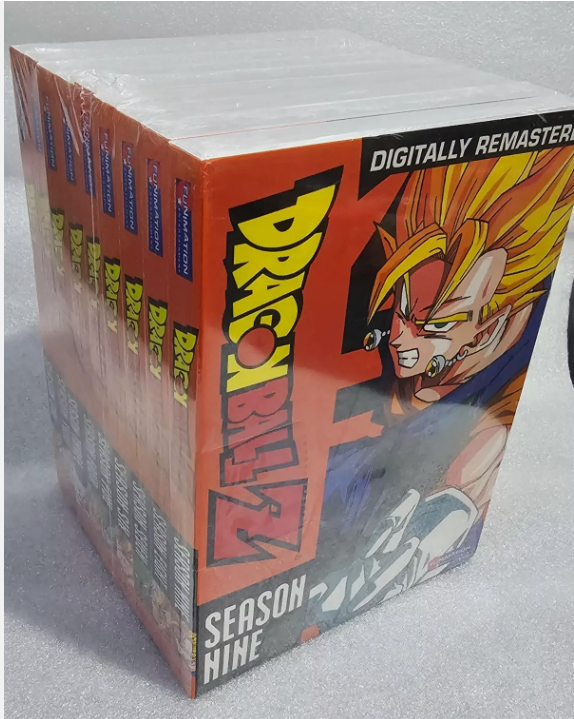 DRAGON BALL Z The Complete UNCUT Series Seasons 1-9 ( DVD 54 Disc