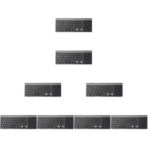 8 Pieces Drahtloses Tastatur -Touchpad Arbeit Laptop-Tastatur Stille - Afbeelding 4 van 12
