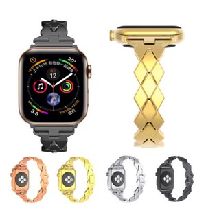 Bracelet en métal de luxe pour Apple Watch 11 10 9 8 7 6 5 SE 41/44/42/45/46/49mm