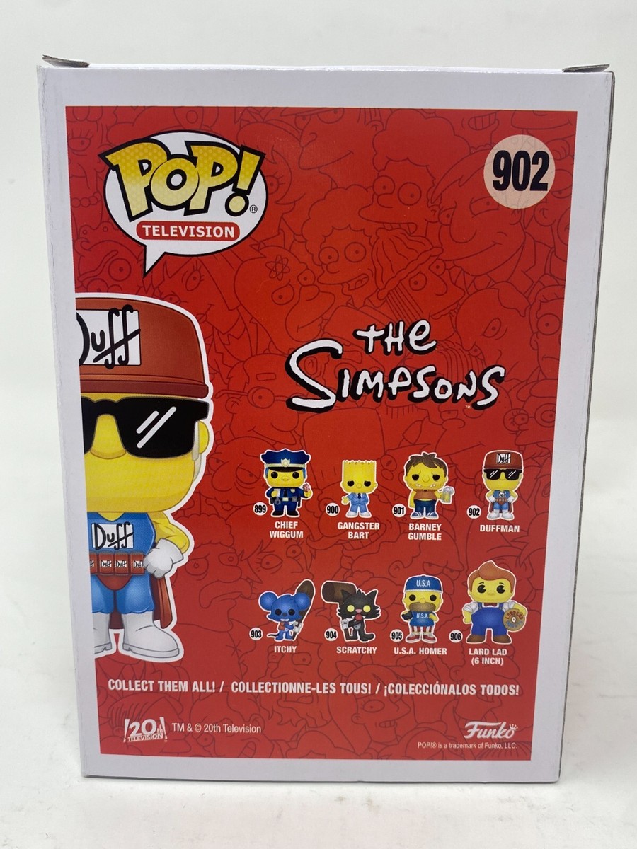 Hank Azaria Signed Funko Pop The Simpsons Duffman #902 Autograph