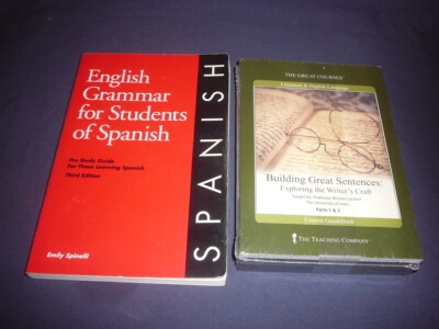 Teaching Co Great Courses DVDs :   BUILDING GREAT SENTENCES       new + bonus