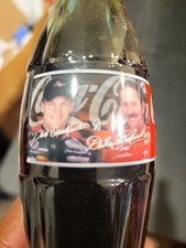 Vintage 1997  - Dale Earnhardt Sr and Dale Earnhardt Jr - Coca-Cola Bottle 8oz