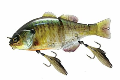 Jackall Gigantarel 8'' Floatng 5.4 Oz. Jointed Swimbait RT Ghost Gill New In Box