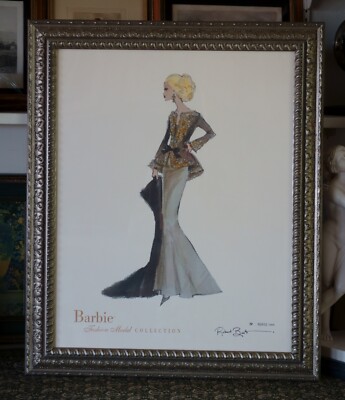 ROBERT BEST BARBIE Fashion Model Lithograph Print • 2652