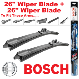Bosch Aerotwin Essuie Glace Avant Lames Ap26u 26 Pouces Et Ap26u