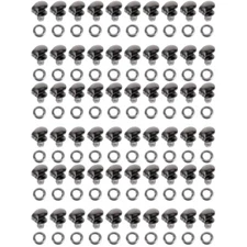 Set of 3 Work Shoe Buckle Hooks Buckles Replacement Boot Fittings