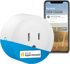 Mini WiFi Remote Voice Smart Plug for Apple HomeKit Smart Outlet Home Automation