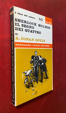 Conan DOYLE - SHERLOCK HOLMES IL SEGNO DEI QUATTRO Ed Casini (1966) Libro OTTIMO