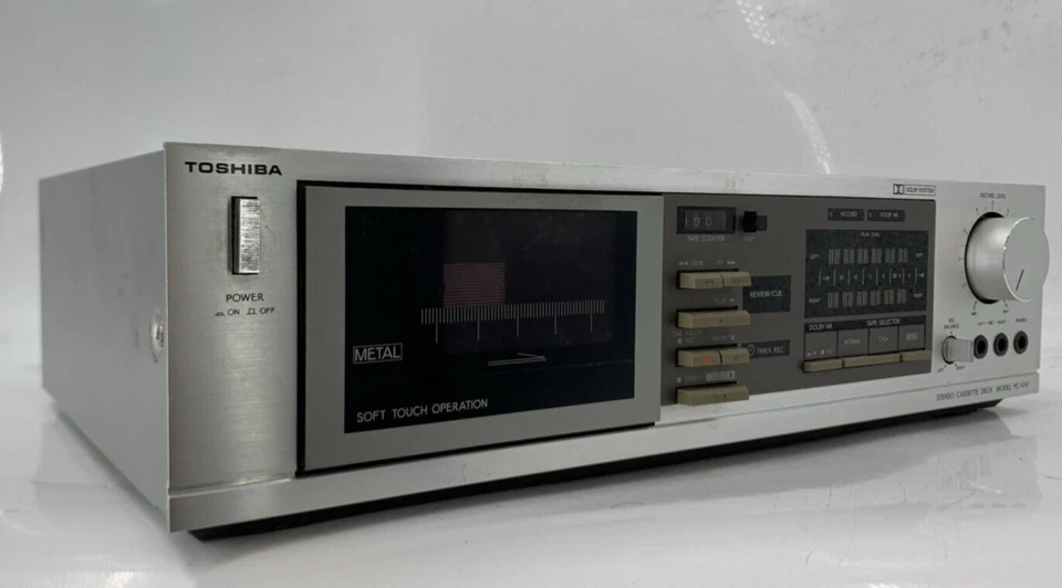 Toshiba PC-G10 Cassette Deck HiFi AS-IS EB-16257 Foto 4 de 4