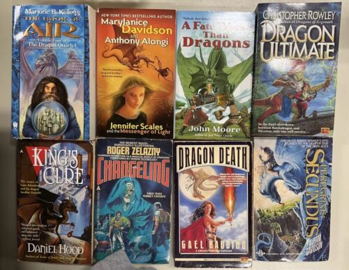 Dragon Stories PB Lot of 10 Roger Zelazny, Emily Drake, Weis, Daniel Hood - Picture 2 of 5