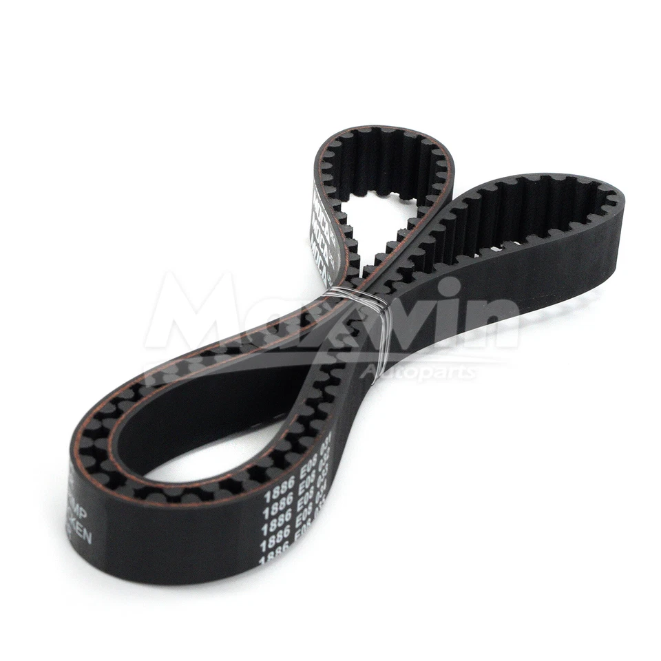 Kit de correia dentada conjunto de bomba de água para 1993-1997 Toyota Corolla Geo Prizm 1.6L 4AFE - Imagem 4 de 4