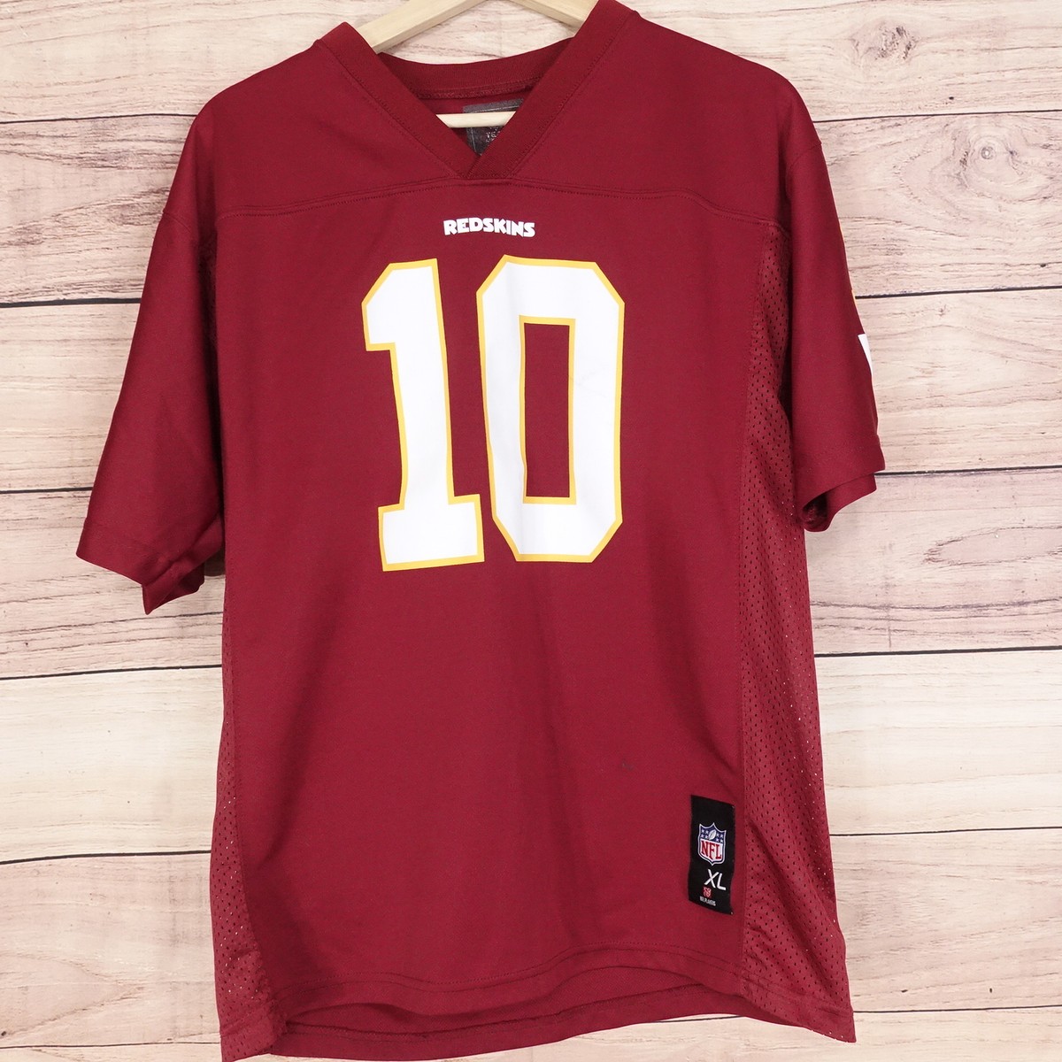 VINTAGE WASHINGTON REDSKINS #10 ROBERT GRIFFIN III FOOTBALL JERSEY