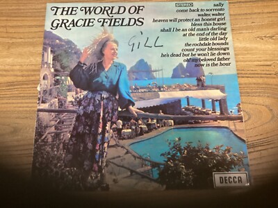 Vinyl Record, The World of Gracie Fields