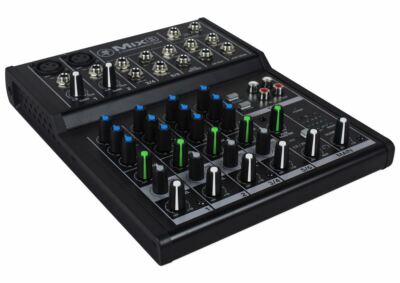 New Mackie Mix8 8 Channel Compact Mixer Constructed With a Durable