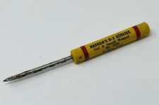 Nashua IA DX Service Oil Gas Station Advertising Pocket Screwdriver Weigand Iowa