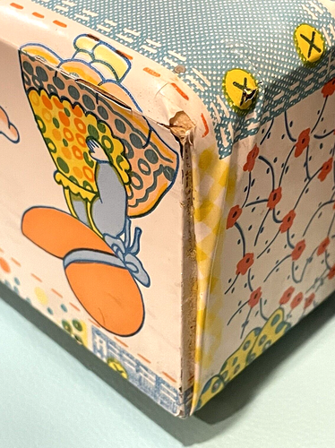 Sedia a sedere rialzo vintage in vinile con metallo patchwork denim - Foto 12 di 18