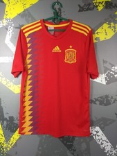 Spain Team Jersey Home football shirt 2018 - 2019 Adidas Young XL 15-16YRS ig93