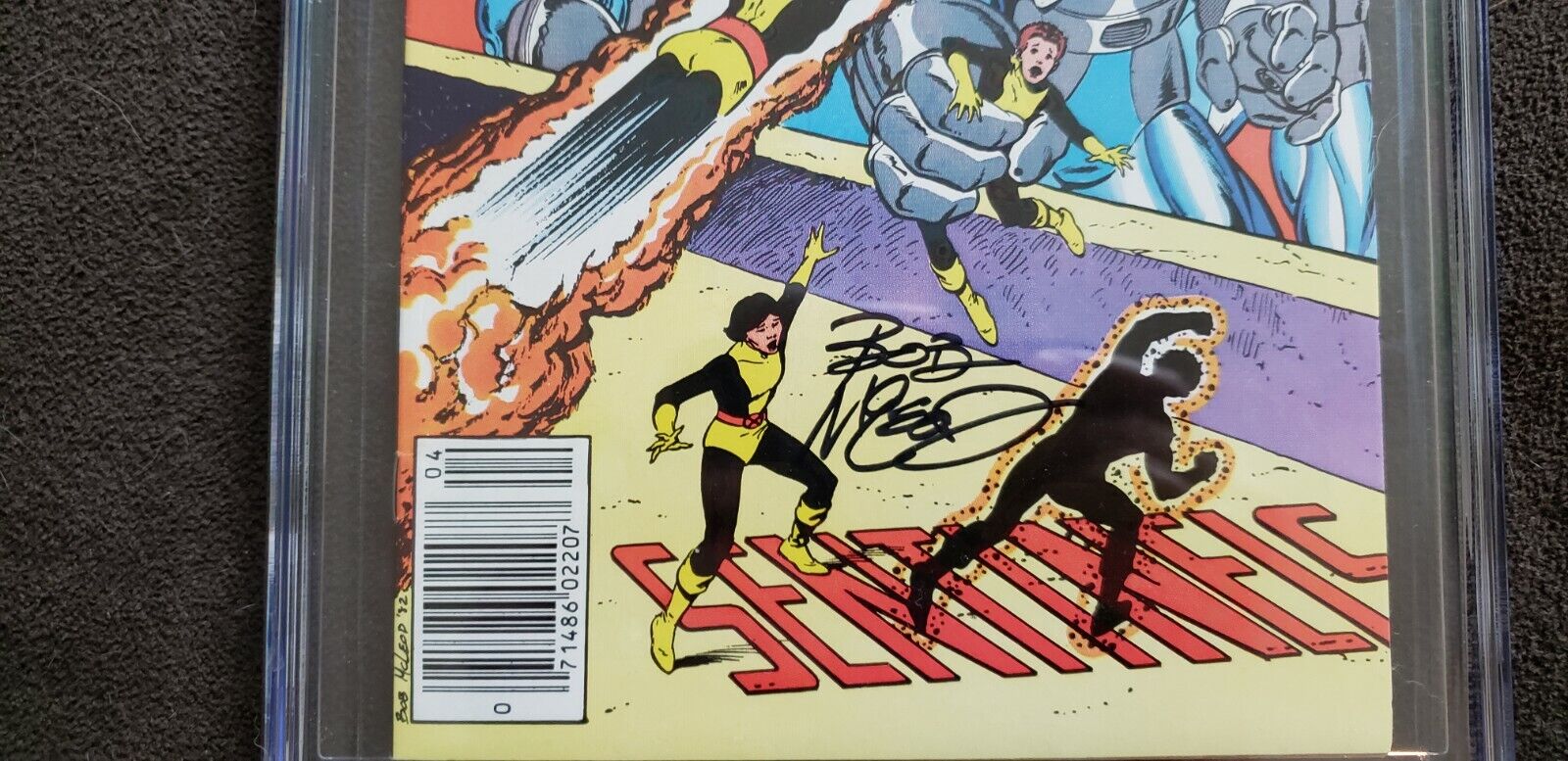 New Mutants # 002 SIGNED Bob McLeod