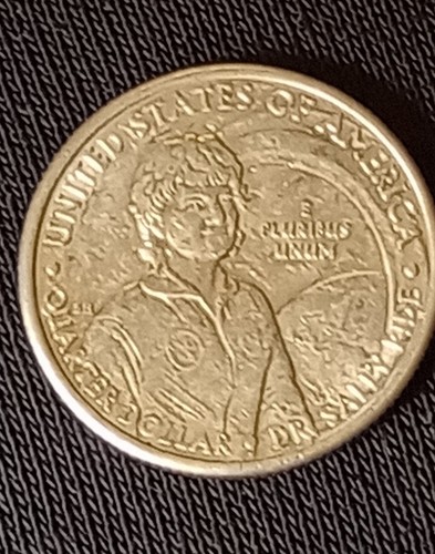2022 D 25 QUARTER Sally Ride Reverse Nickelclad Layer Err. - Picture 2 of 3