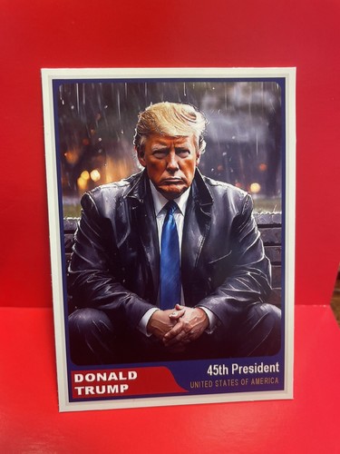 Donald Trump 2024 “Rainmaker” Custom ACEO MAGA 50% Donated To Team Trump!