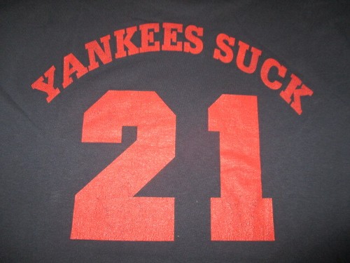 ROGER CLEMENS No 21 BOSTON RED SOX (XL 