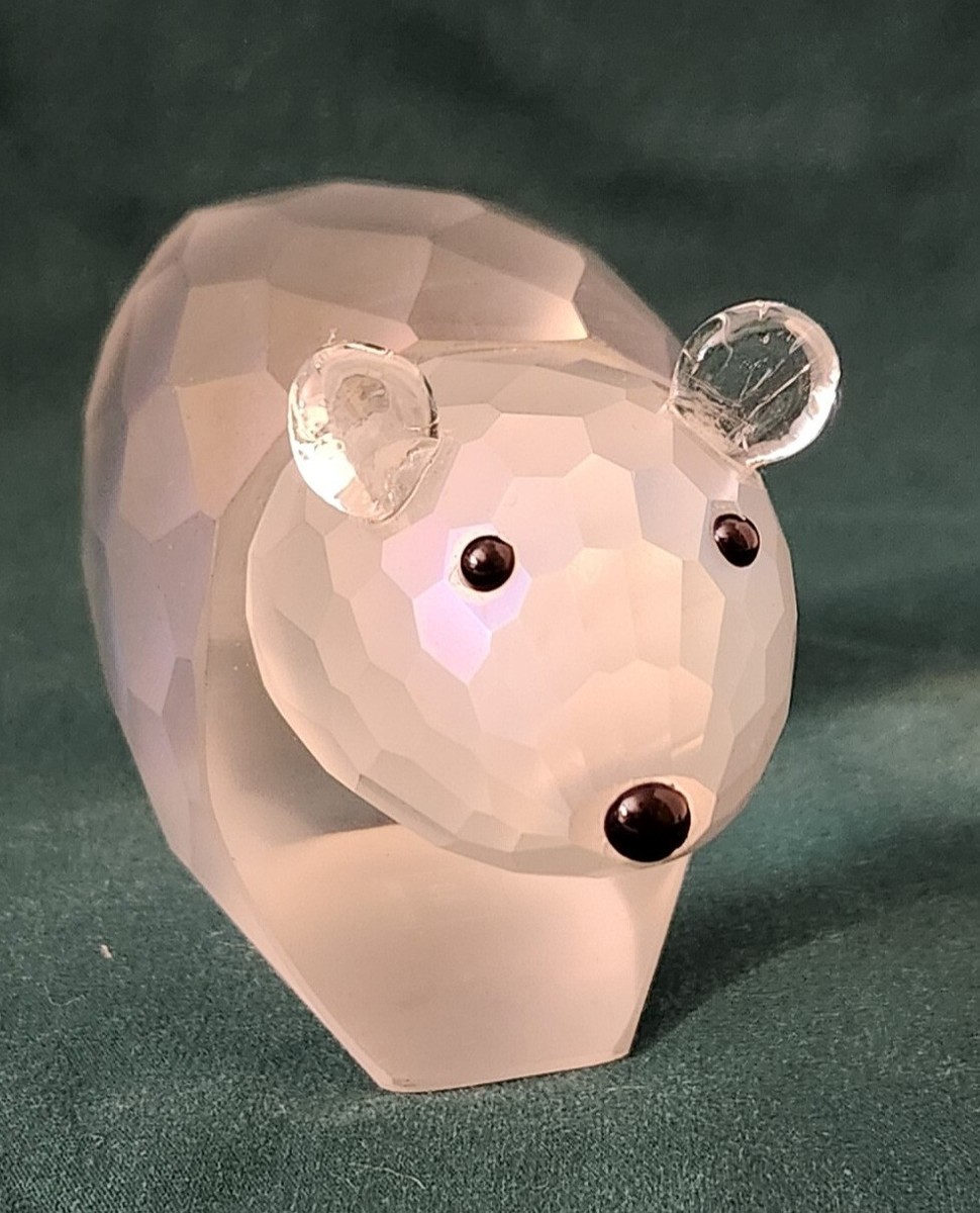 Simon Designs Crystal Faceted Polar Bear Figurine | eBay