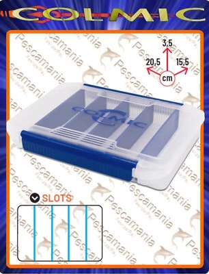 COLMIC SPA scatola Colmic porta oggetti artificiali in Abs stagna cm.20,5x15,5x3,5