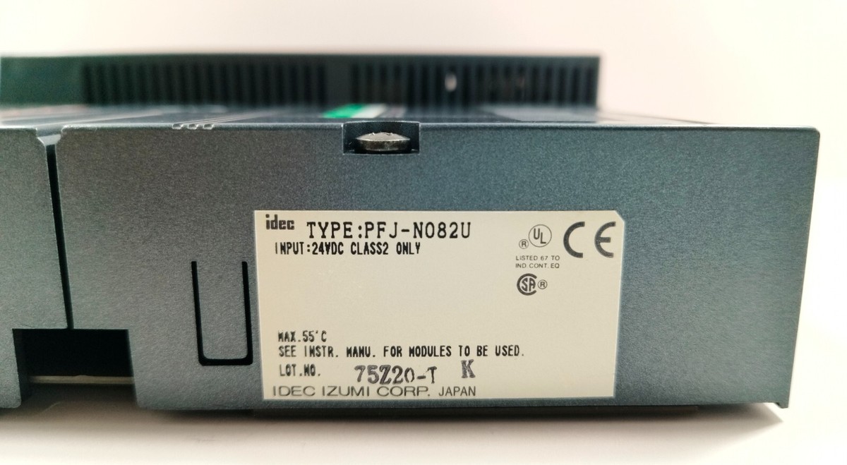 IDEC IZUMI FA-2 JUNIOR PROGRAMMABLE CONTROLLER PF2J-CPU1EU IDEC IZUMI FA-2 JUNIOR PROGRAMMABLE CONTROLLER PF2J-CPU1EU