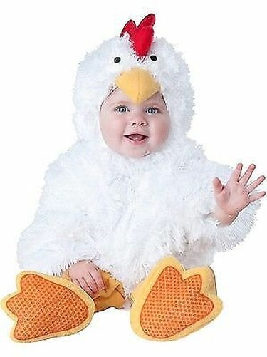 InCharacter Cluckin Cutie Pollo Bebé Infantil Bebé Disfraz Halloween 6058