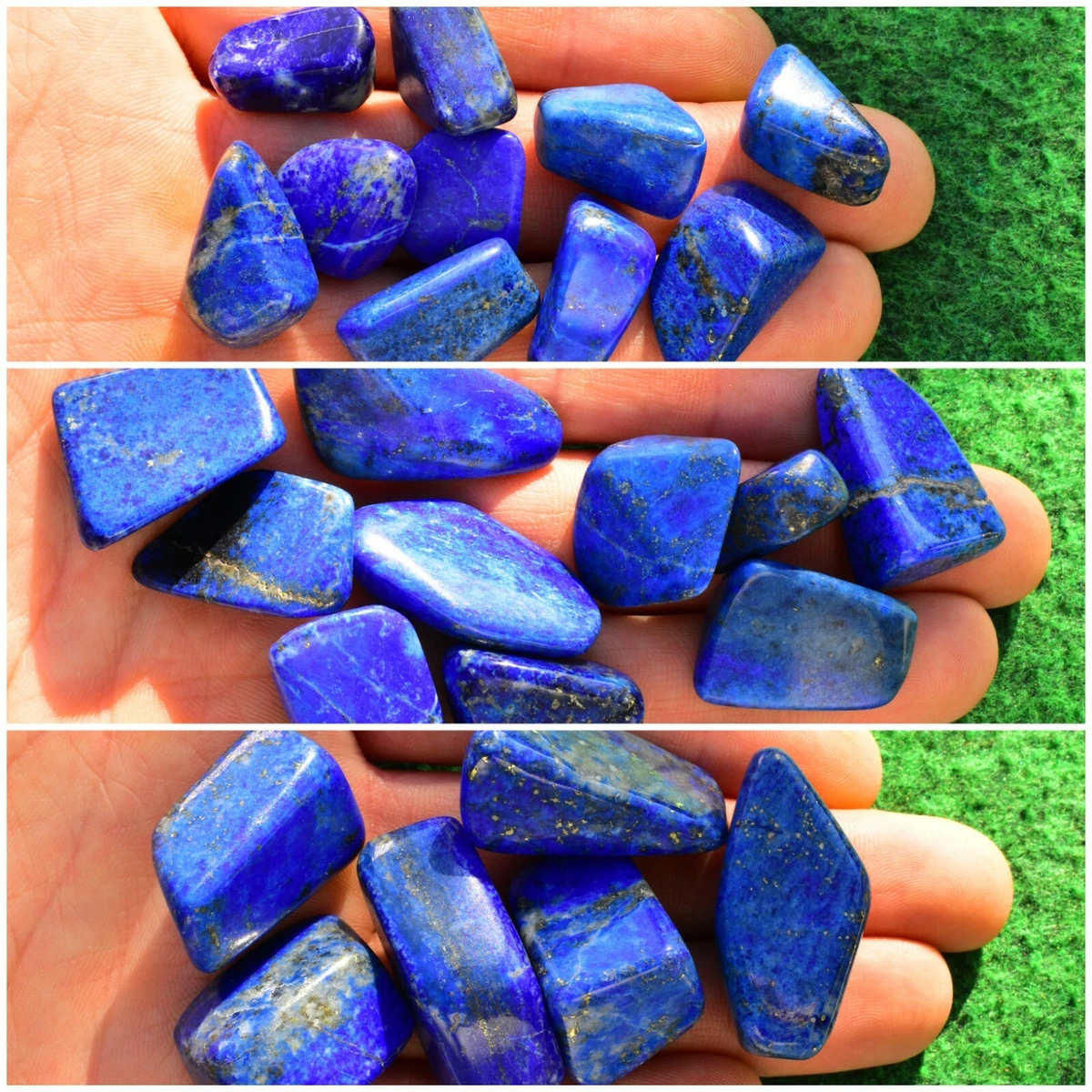 Lapis Lazuli Crystal Mineral Polished Freeform Deep Blue A UK Quick Postage