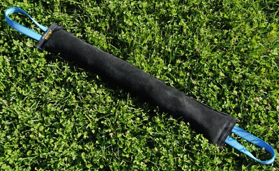 Beißwurst Leder 60 x 5cm mit 2 Schlaufen Dummy Bulldogge Boxer Hundesport IGP