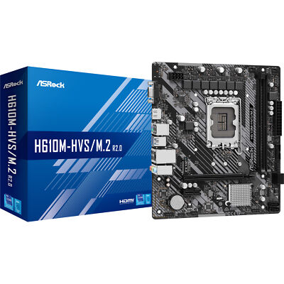 ASRock H610M-HVS/M.2 R2.0, Mainboard, Sockel 1700