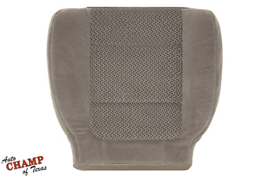 2001 Ford F250 F350 F450 XLT Quad-Cab - Driver Side Bottom Cloth Seat Cover Tan