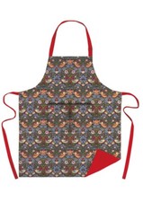 Image of V&A William Morris Strawberry Thief Organic Cotton Adjustable Apron