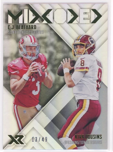 2017 Panini XR C.J. Beathard Kirk Cousins #M-CK