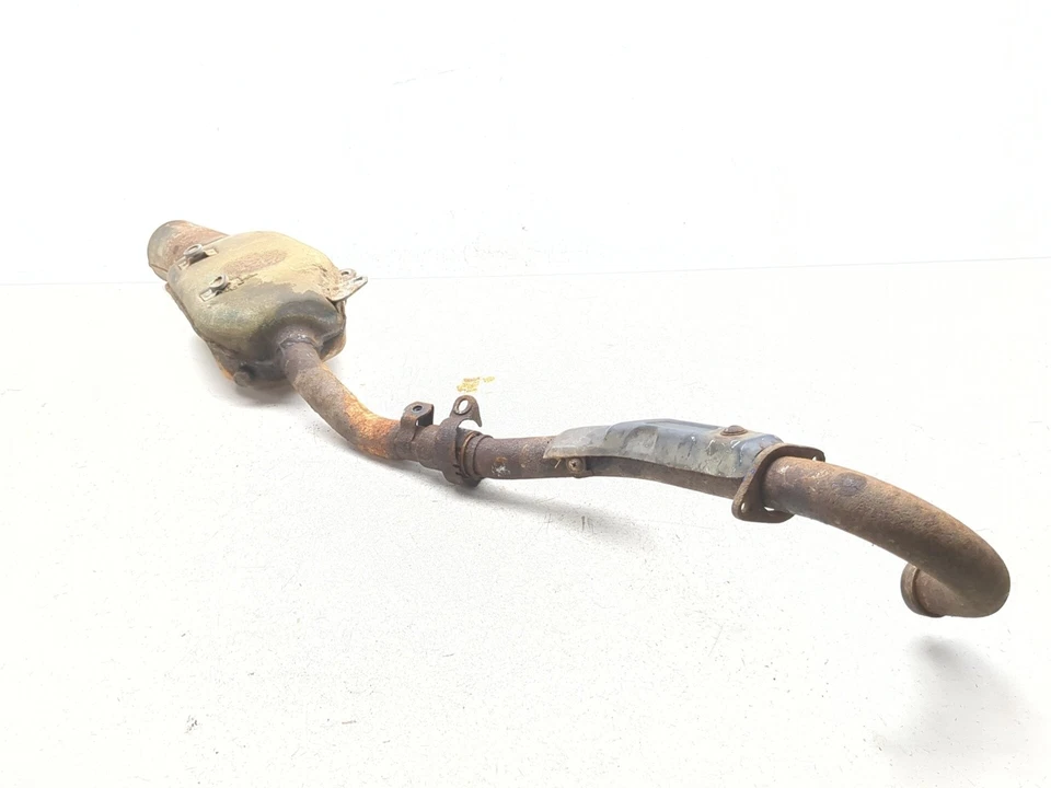 Silenciador de escape completo 90-99 Suzuki DR350 silenciador de cabezal puede deslizarse Foto 2 de 4