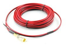 CablesOnline, 25ft 18 AWG Speaker Wire Single Cable with RCA Male Plug, AV-SK125