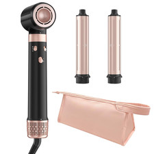 Dual Voltage 3 in 1 Hot Hair Styler   High-Speed Hair Dryer with Air Styler with