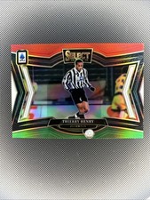 2024-25 Panini Select Serie a Field Level Thierry Henry #248 Red White And Green