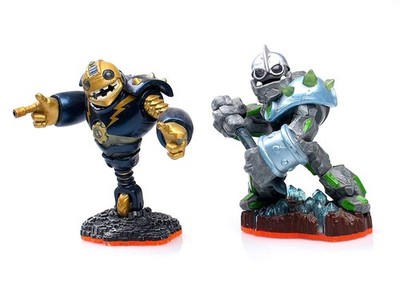 SKYLANDER GIANTS FIGUREN - LEGENDARY BOUNCER + CRUSHER (optische Mängel) #5