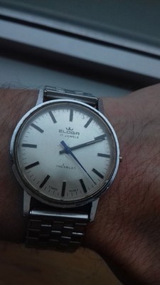 Eloga 1082033 HAND-WINDING FHF ST 96 VINTAGE WATCH MONTRE SWISS MADE OROLOGIO
