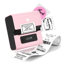 Label Maker- M221 Label Maker Machine 3 Inch Bluetooth Thermal Barcode Printe...