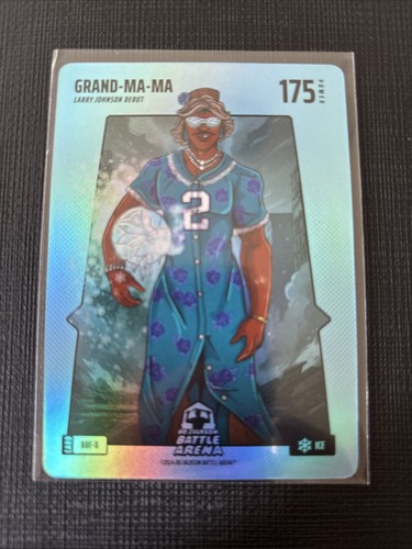 Grand-Ma-Ma, Larry Johnson, Bo Jackson Battle Arena, BBF-8, 175 Power, Rare