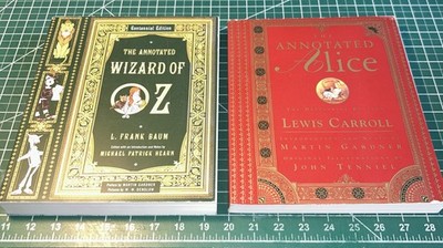 The Annotated Wizard of Oz by L Frank Baum & Annotated Alice Paperback ...