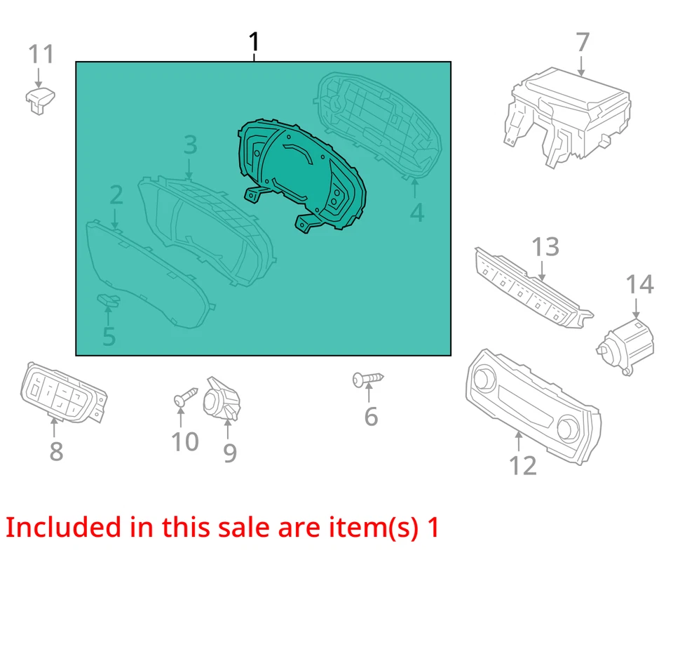 Cuadro de instrumentos velocímetro Hyundai Santa Fe 2019-2019 medidores Z6Y2P Foto 3 de 4