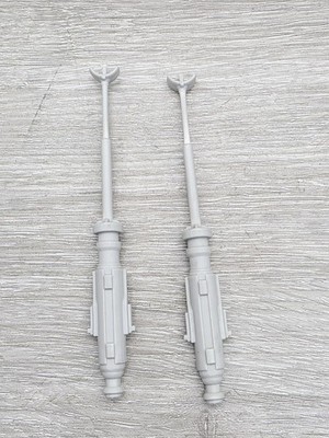 2 Vintage 1995 Kenner  Star Wars POTF  Power Of The Force X-WING CANNON GUN PART