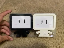 PINKO Mini People Dual Photo Frame, Black and White